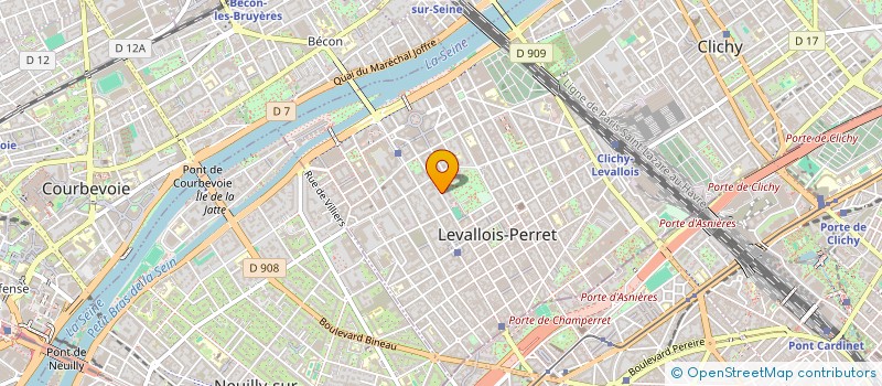 localisation de l'entreprise MADAME ADELIE SAVIGNE à LEVALLOIS-PERRET