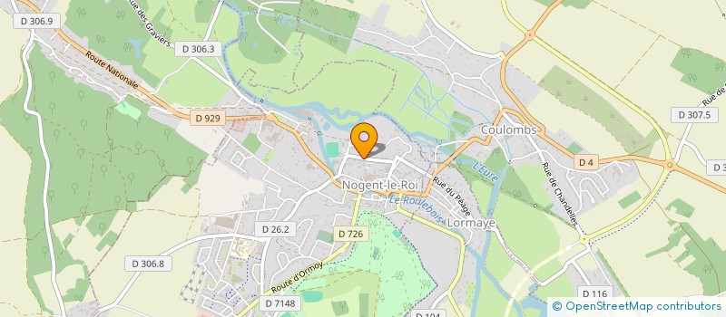 localisation de l'entreprise MADAME ADELIN LEMENAGER à NOGENT-LE-ROI