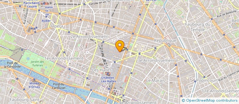 localisation de l'entreprise MADAME ADELINA COLUCCI à PARIS
