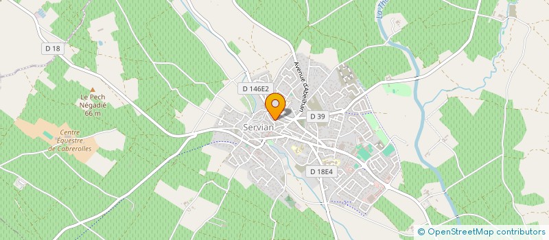 localisation de l'entreprise MADAME ADELINA GAMBICCHIA à LIEURAN-LES-BEZIERS
