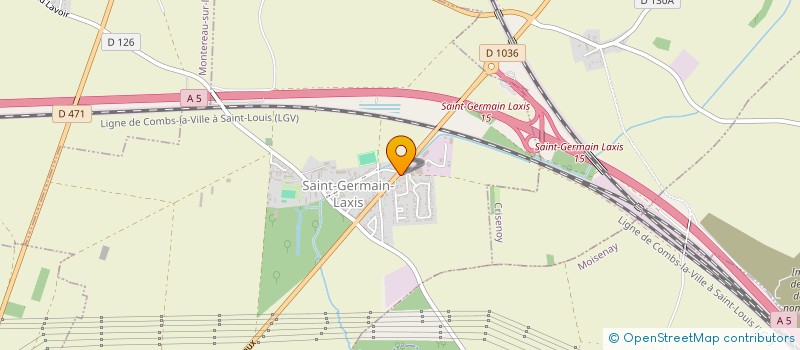 localisation de l'entreprise MADAME ADELINA MORAIS PIGAO  SAINT-GERMAIN-LAXIS