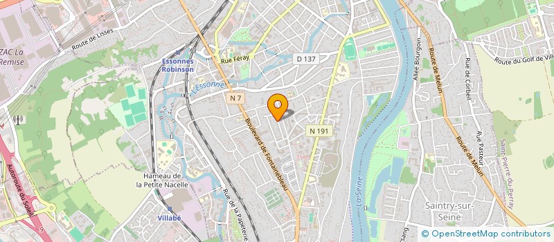 localisation de l'entreprise MADAME ADELINA SPINEI à CORBEIL-ESSONNES