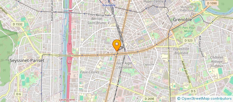 localisation de l'entreprise MADAME ADELINA TSAGKARI à STRASBOURG