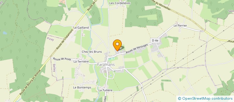 localisation de l'entreprise MADAME ADELINE AGUILERA  FARAMANS