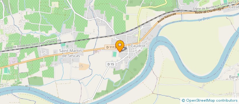 localisation de l'entreprise MADAME ADELINE ALIX  CAUDROT