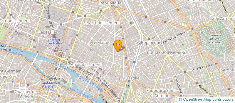 localisation de l'entreprise MADAME ADELINE ANDRE  PARIS