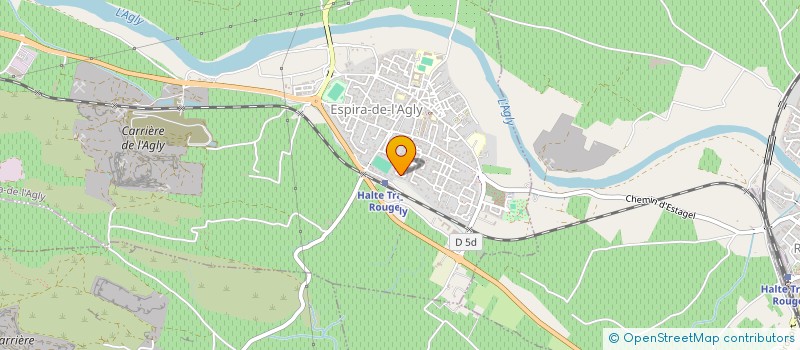 localisation de l'entreprise MADAME ADELINE ANDRE  ESPIRA-DE-L'AGLY