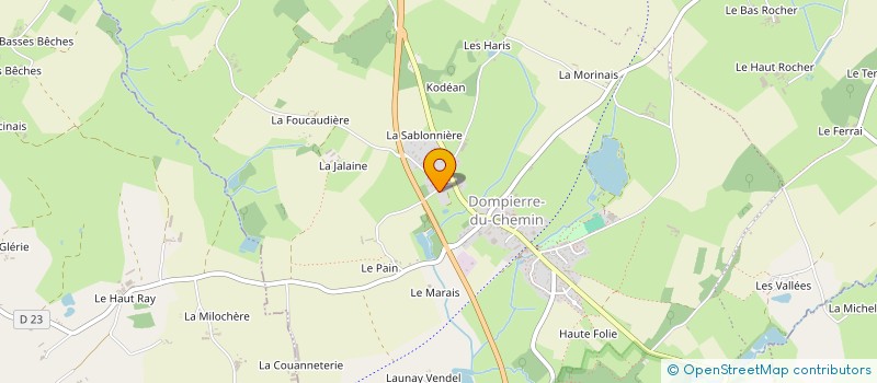 localisation de l'entreprise MADAME ADELINE ANGELIQUE  LUITRE-DOMPIERRE