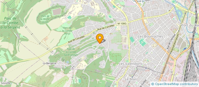 localisation de l'entreprise MADAME ADELINE ANTONIETTI  DIJON