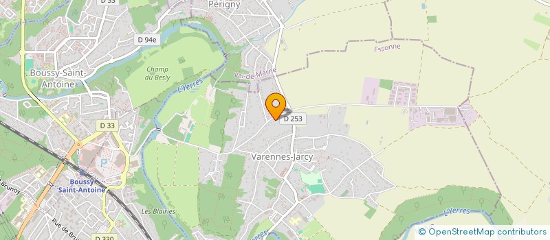 localisation de l'entreprise MADAME ADELINE AUDRECHY  VARENNES-JARCY
