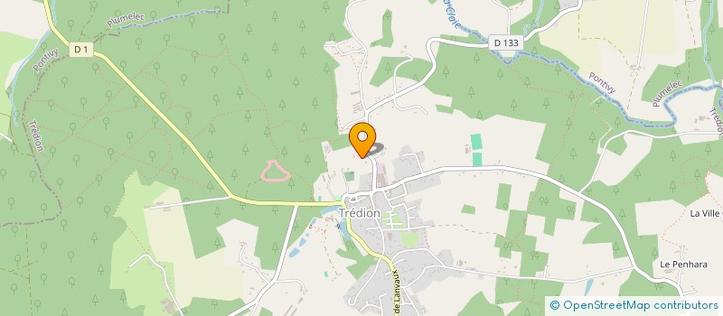 localisation de l'entreprise MADAME ADELINE BAHON  TREDION