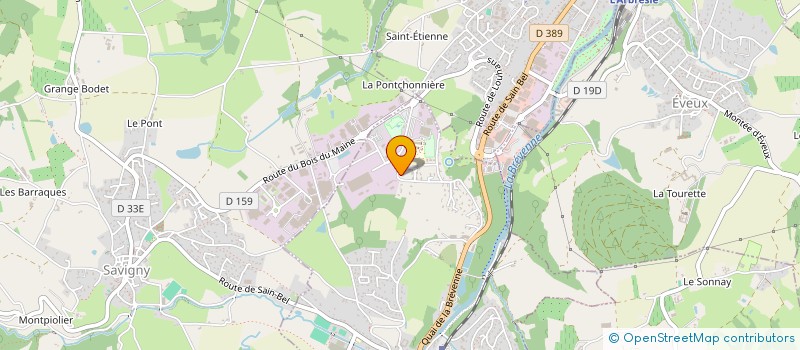 localisation de l'entreprise MADAME ADELINE BAILLY  SAIN-BEL