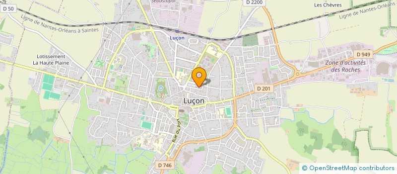 localisation de l'entreprise MADAME ADELINE BARDONNEAU  LUCON