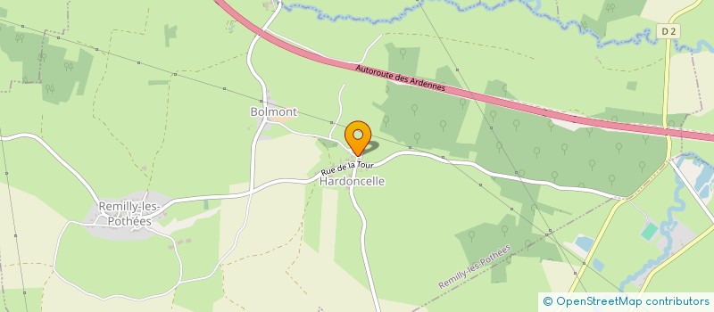 localisation de l'entreprise MADAME ADELINE BATLLE  REMILLY-LES-POTHEES