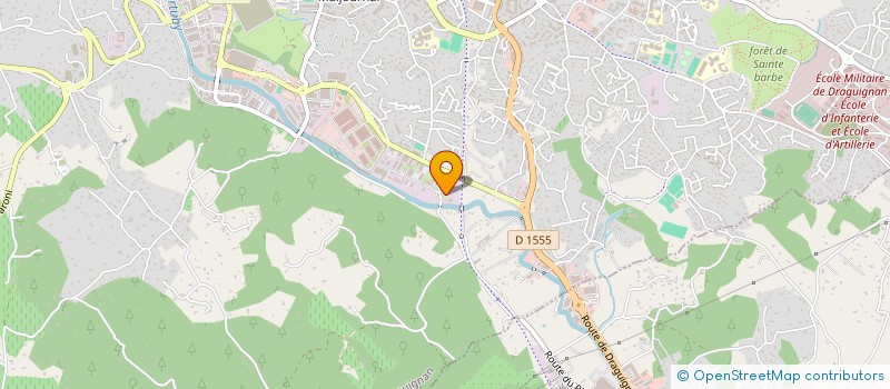 localisation de l'entreprise MADAME ADELINE BEOLETTO à DRAGUIGNAN