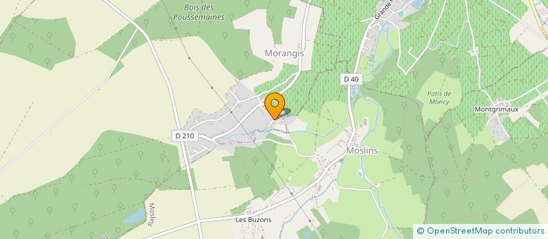 localisation de l'entreprise MADAME ADELINE BERTRAND à MORANGIS