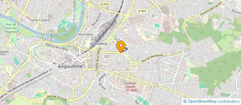 localisation de l'entreprise MADAME ADELINE BETOULLE à ANGOULEME