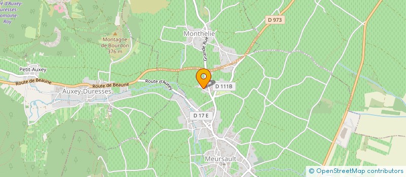 localisation de l'entreprise MADAME ADELINE BIDAULT  MEURSAULT