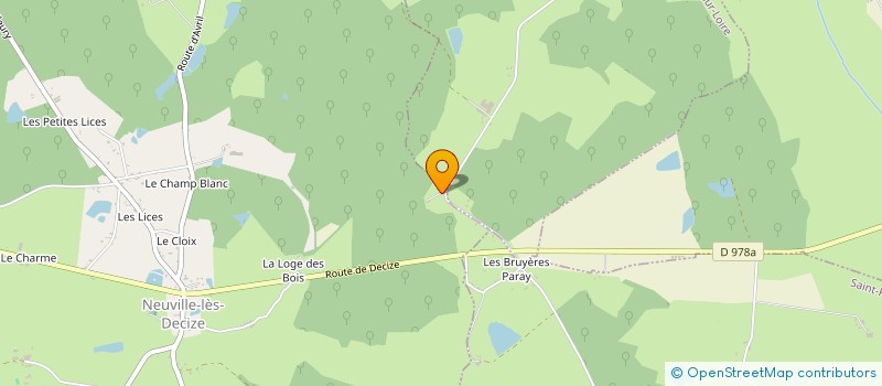 localisation de l'entreprise MADAME ADELINE BLANCHART à AVRIL-SUR-LOIRE