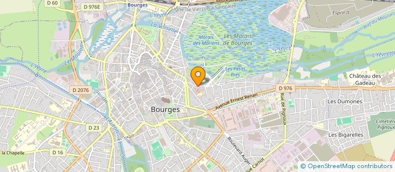 localisation de l'entreprise MADAME ADELINE BOULET  BOURGES