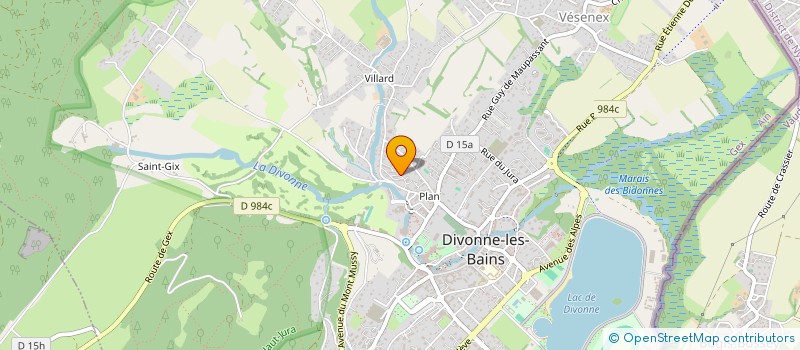 localisation de l'entreprise MADAME ADELINE BOURGADE  LE BOUSCAT