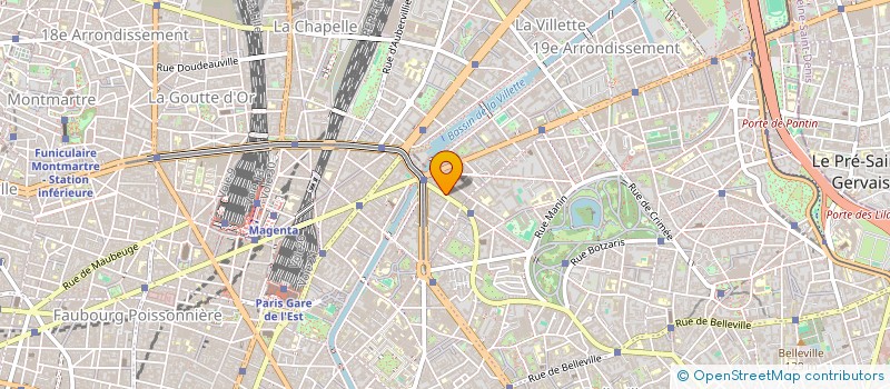 localisation de l'entreprise MADAME ADELINE BOURREL  PARIS