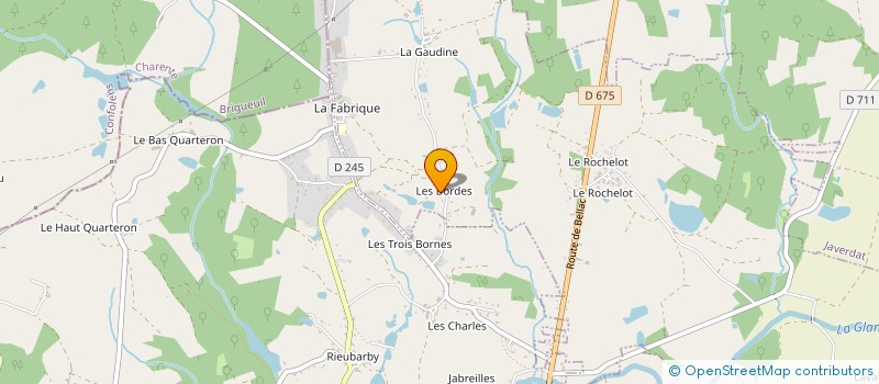 localisation de l'entreprise MADAME ADELINE BOZIER  SAINT-BRICE-SUR-VIENNE