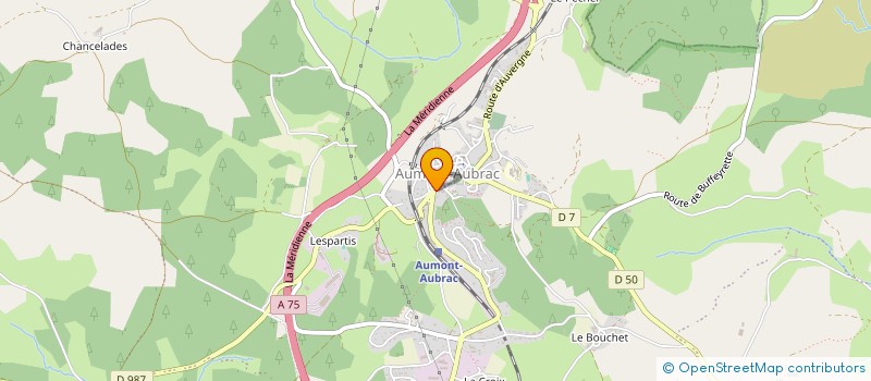 localisation de l'entreprise MADAME ADELINE BRINGER  PEYRE EN AUBRAC