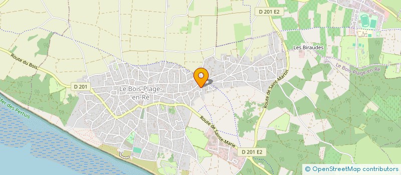 localisation de l'entreprise MADAME ADELINE BRISSONNET  LE BOIS-PLAGE-EN-RE