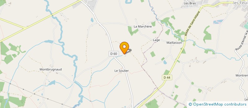 localisation de l'entreprise MADAME ADELINE BUISSON à MAILHAC-SUR-BENAIZE