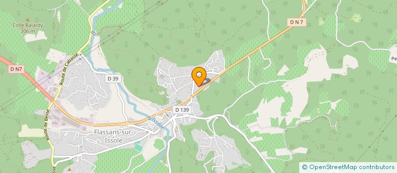 localisation de l'entreprise MADAME ADELINE CALI  FLASSANS-SUR-ISSOLE