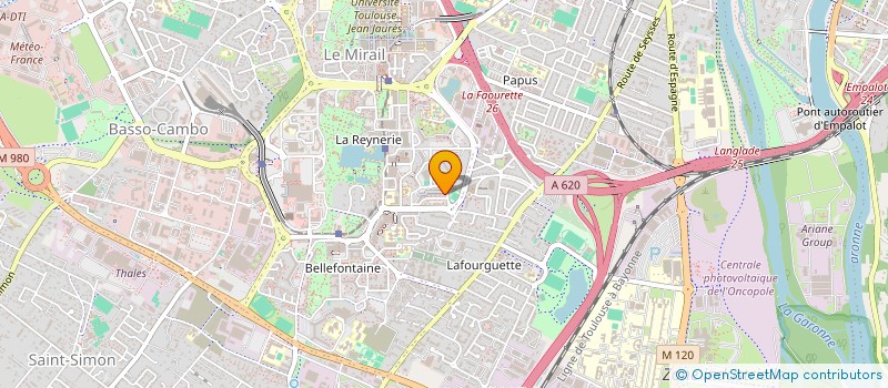 localisation de l'entreprise MADAME ADELINE CAMPAN à TOULOUSE