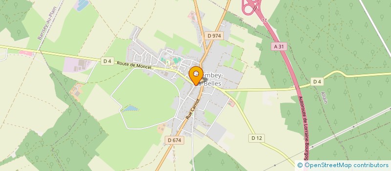 localisation de l'entreprise MADAME ADELINE CARBONNET à COLOMBEY-LES-BELLES