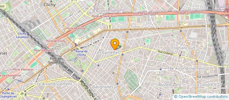 localisation de l'entreprise MADAME ADELINE CARON  PARIS