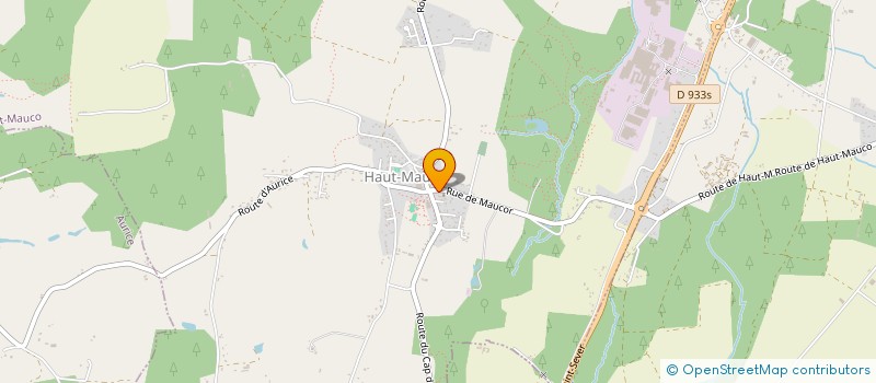 localisation de l'entreprise MADAME ADELINE CARRIE  HAUT-MAUCO