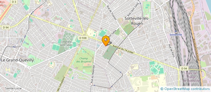 localisation de l'entreprise MADAME ADELINE CASTEL  LA ROCHELLE