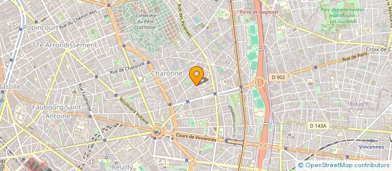 localisation de l'entreprise MADAME ADELINE CATHELIN  PARIS