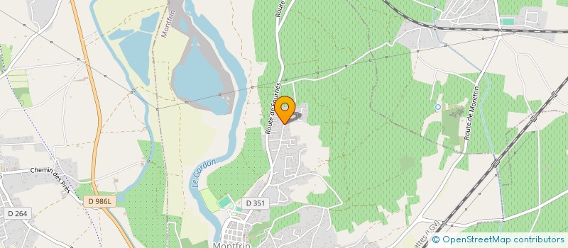 localisation de l'entreprise MADAME ADELINE CHABANEL  BEAUCAIRE