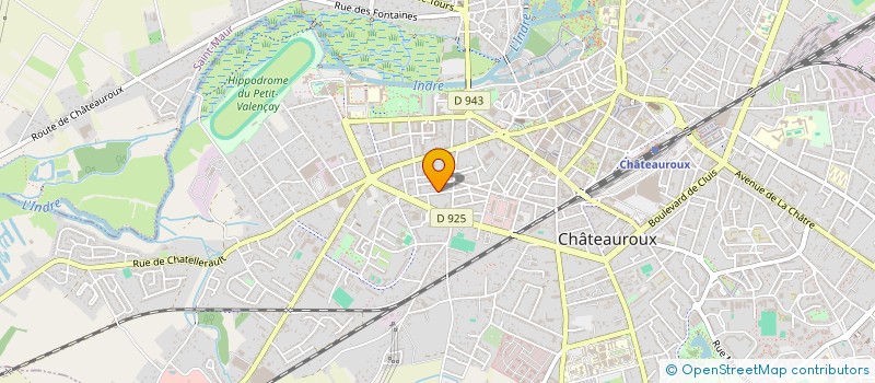 localisation de l'entreprise MADAME ADELINE CHARRON à CHATEAUROUX