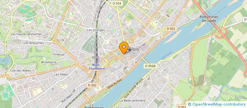 localisation de l'entreprise MADAME ADELINE CHAUMONT  BLOIS