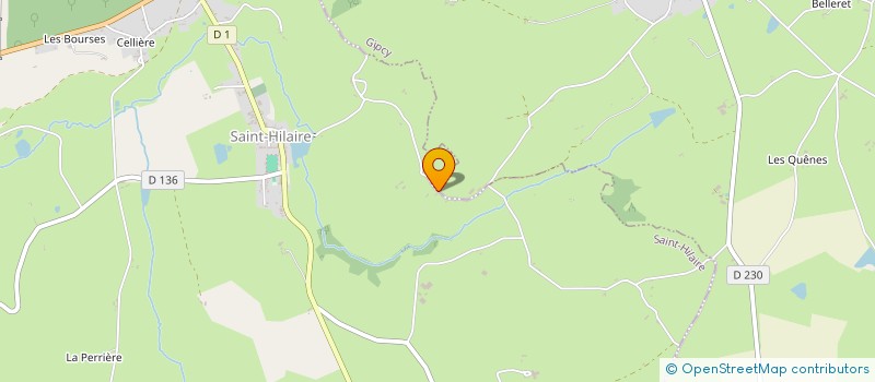 localisation de l'entreprise MADAME ADELINE CHERION  SAINT-HILAIRE