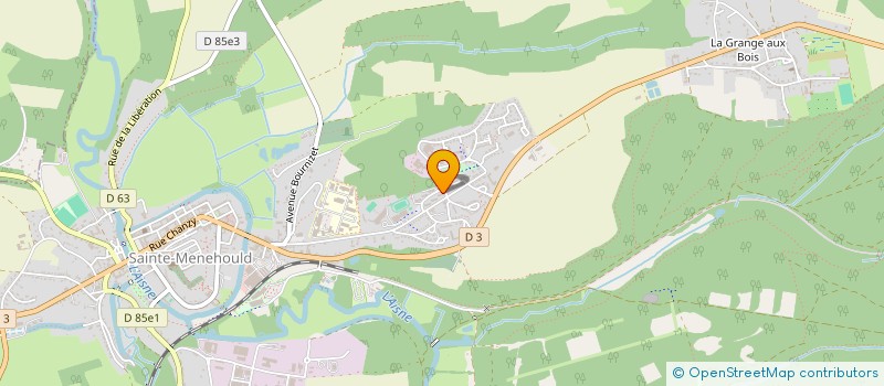 localisation de l'entreprise MADAME ADELINE CHIR  SAINTE-MENEHOULD