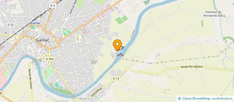 localisation de l'entreprise MADAME ADELINE CHOUFFIER à GAILLAC