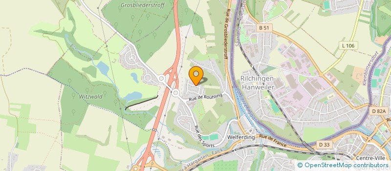 localisation de l'entreprise MADAME ADELINE CLEMENT  SARREGUEMINES