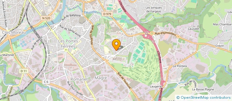 localisation de l'entreprise MADAME ADELINE COINAUD à LIMOGES