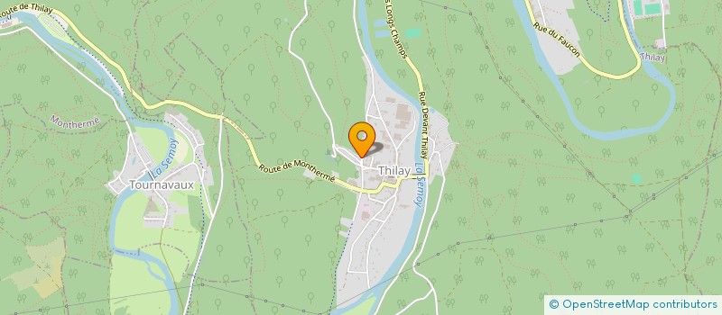 localisation de l'entreprise MADAME ADELINE COLINOT  THILAY