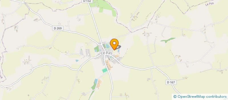 localisation de l'entreprise MADAME ADELINE COLLET  LE PAS