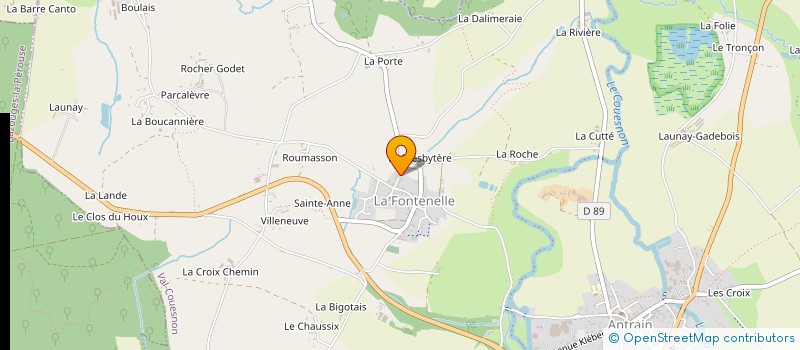 localisation de l'entreprise MADAME ADELINE COMBEAU à VAL-COUESNON