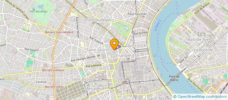 localisation de l'entreprise MADAME ADELINE CORNIC  BORDEAUX