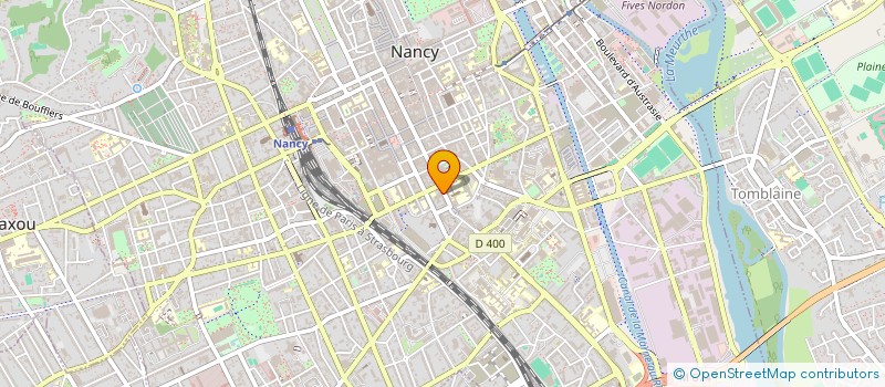 localisation de l'entreprise MADAME ADELINE DA COSTA  NANCY